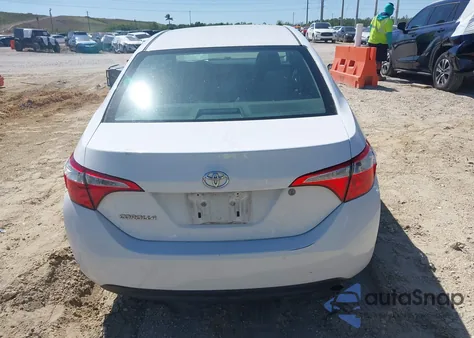 2015 Toyota Corolla L из США, поврежденный, VIN 2T1BURHE2FC237833